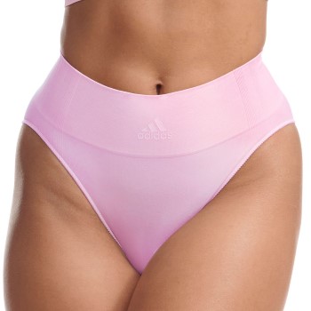 adidas Trusser BOS Smart Micro 720 Seamless Hi Leg Brief Lyserosa polyamid Large Dame