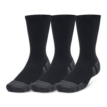 Under Armour Strømper 3P Performance Tech Crew Socks Sort polyester Medium