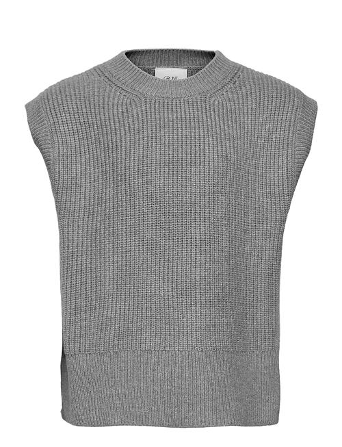 Grunt Ann Knit Vest Grunt Grey