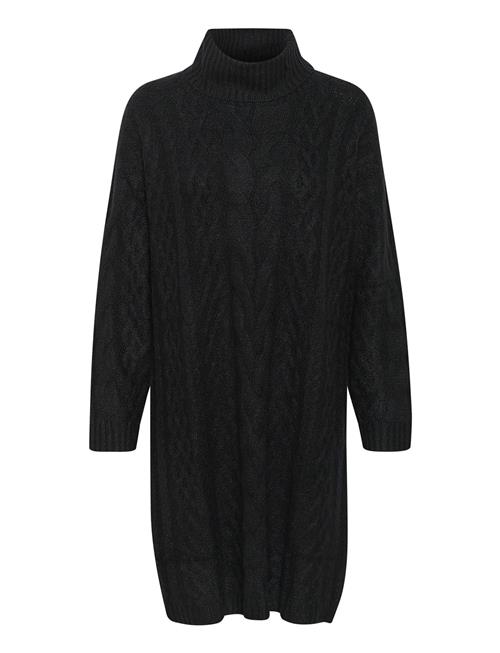 Crcabin Knit Dress - Mollie Fit Cream Black