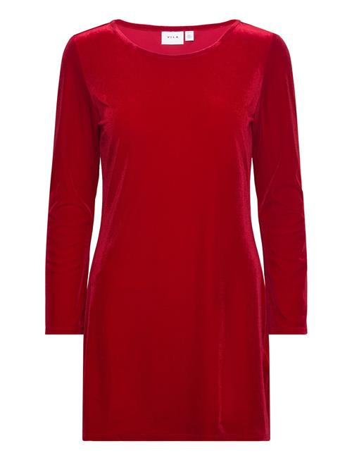 Vivelvo L/S Dress/Ln Vila Red