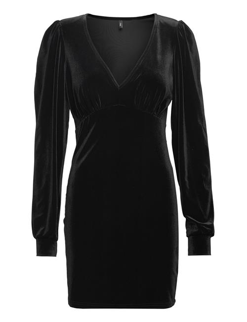 ONLY Onlsmooth L/S V-Neck Dress Jrs ONLY Black