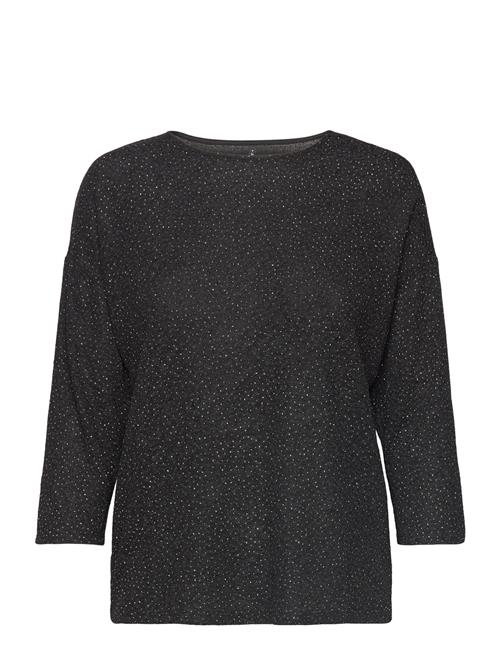 ONLY Onlqueen 3/4 Glitter Top Jrs ONLY Black