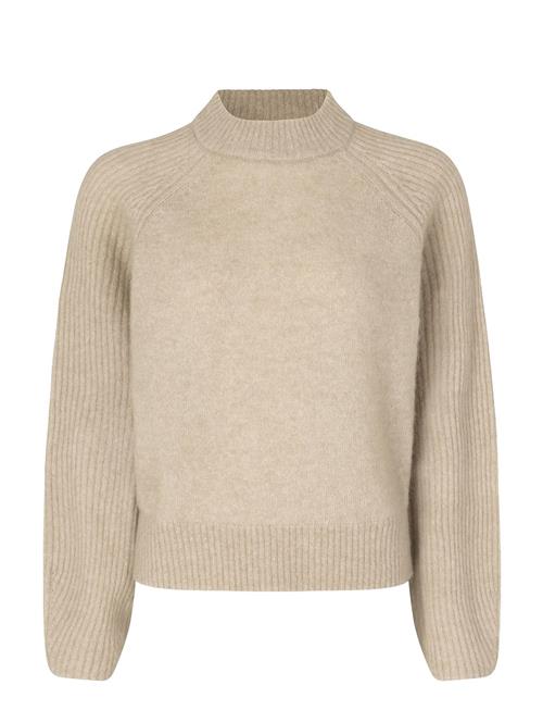 Brookline Knit New O-Neck Second Female Beige