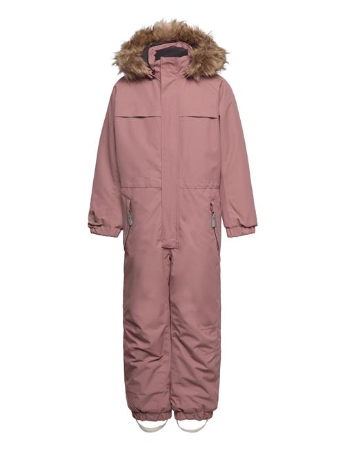 Color Kids Coverall W. Fake Fur Color Kids Pink