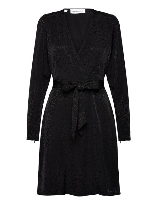 Slfceleste Ls Short Dress B Selected Black