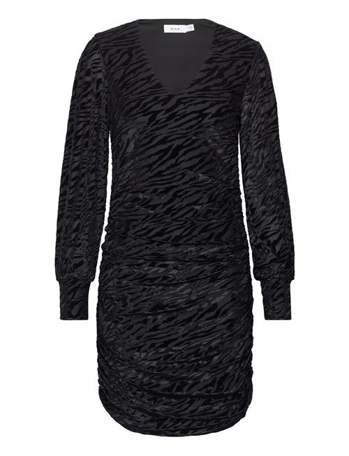 Vila Vimaxa V-Neck L/S Dress Vila Black