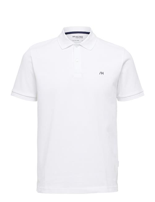 Slhdante Ss Polo W Selected Homme White