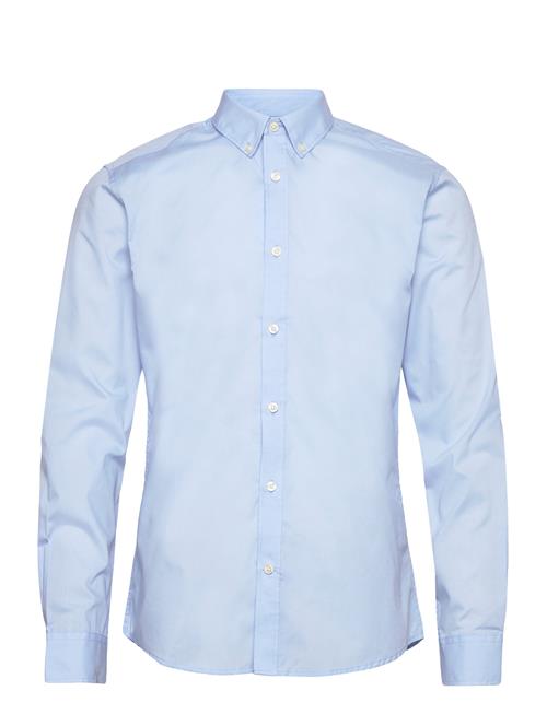 ONLY & SONS Onssky Life Ls Slm Solid Poplin Shirt Bf ONLY & SONS Blue