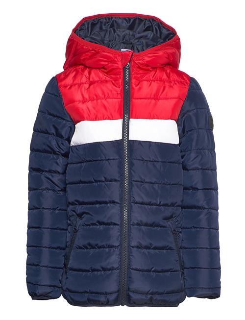 Jack & Jones Jwhwing Hood Puffer Jacket Jnr Jack & J S Patterned