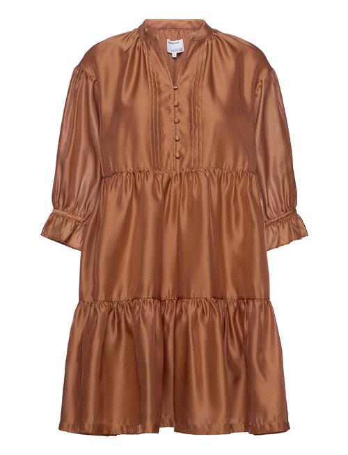 DESIGNERS, REMIX Voluminous Tiered Dress DESIGNERS, REMIX Brown