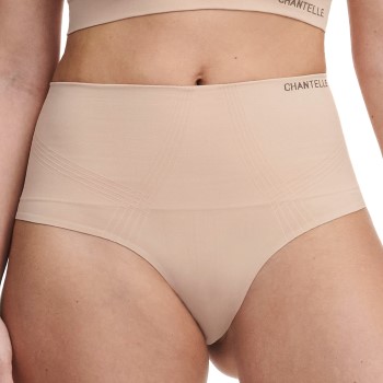 Chantelle Trusser Smooth Comfort High Waisted Thong Hud Large Dame