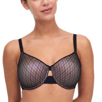 Chantelle Bh Smooth Lines Covering Underwired Bra Sort m Beige F 90 Dame