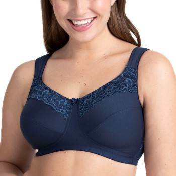 Miss Mary of Sweden Miss Mary Cotton Now Soft Bra Bh Mørkblå B 85 Dame