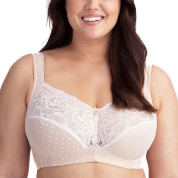 Miss Mary of Sweden Miss Mary Dotty Delicious Soft Bra Bh Beige B 85 Dame