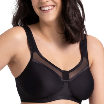 Miss Mary of Sweden Miss Mary Sweet Senses Wireless Bra Bh Sort E 75 Dame