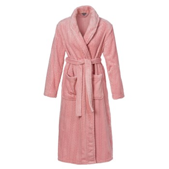 Trofé Trofe Braid Fleece Robe Rosa polyester X-Large Dame