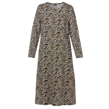 Trofé Trofe Zebra Long Sleeve Dress Flerfarvet bomuld Medium Dame