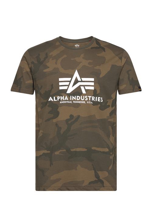 Alpha Industries Basic T-Shirt Camo Alpha Industries Khaki