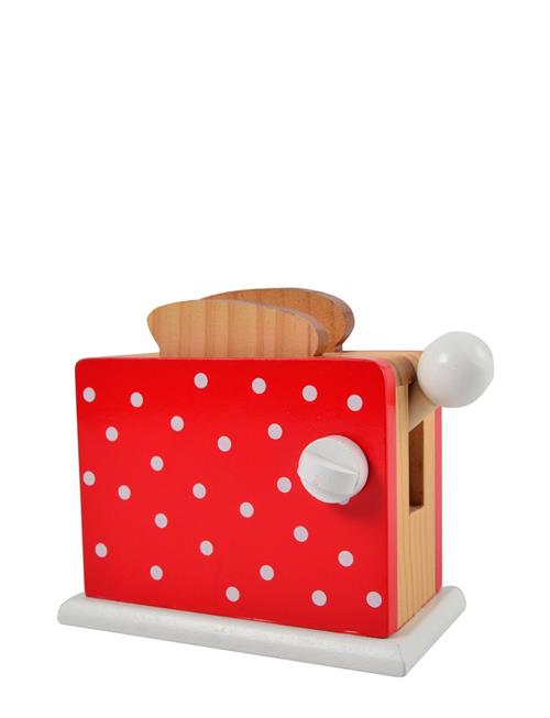 Magni Toys Toaster, Red With Dots Magni Toys Red