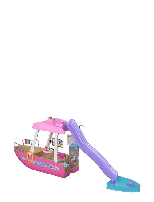 Dream Boat Playset With Pool, Slide And 20+ Accessories Barbie Patterned