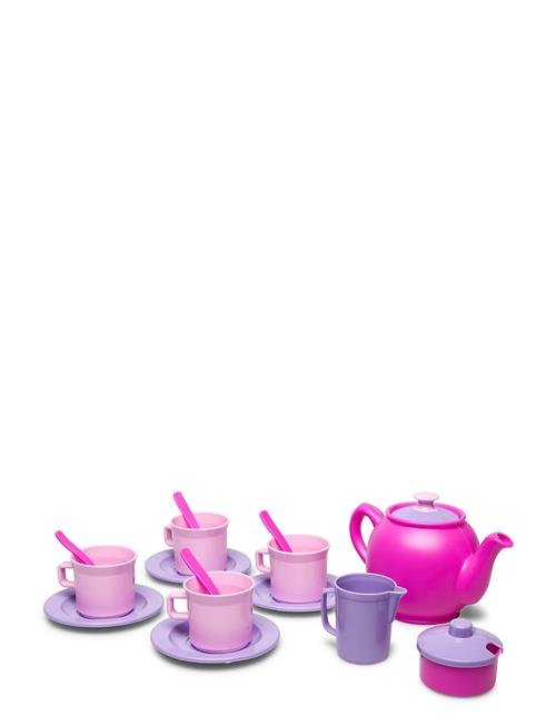 My Little P. Tea Set In Net 17 Pcs Dantoy Patterned