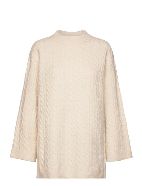 Vero Moda Vmheidi Wide Ls O-Nk Long Pullove Ga Boo Vero Moda Cream