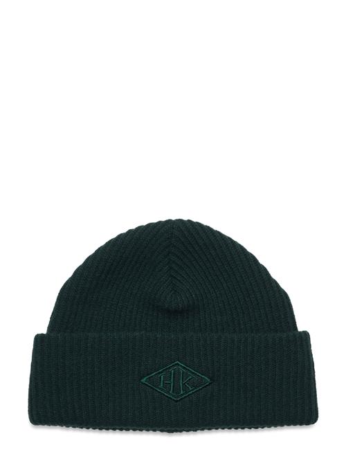 HAN Kjøbenhavn Logo Top Beanie HAN Kjøbenhavn Green