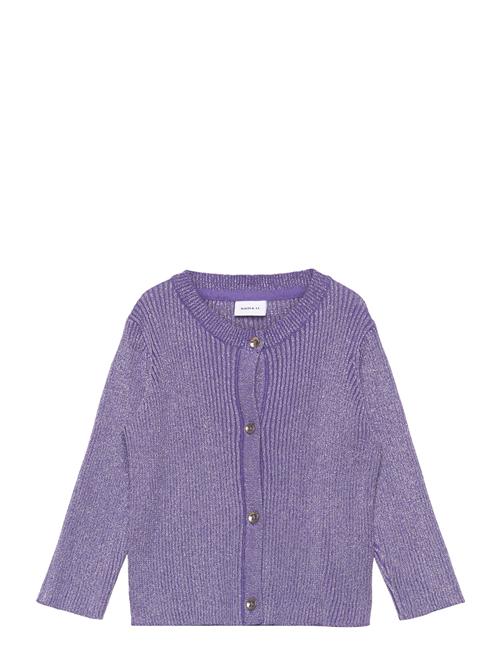 name it Nmfrubina Ls Knit Card Pb Name It Purple