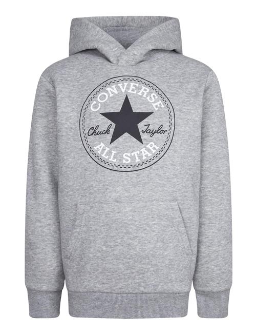 Se Converse Converse Fleece Core Pullover Hoodie Converse Grey ved Booztlet