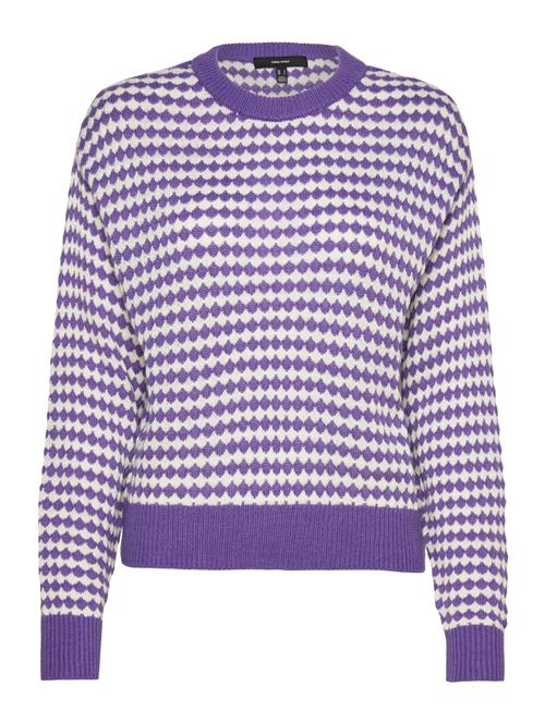 Se Vero Moda Vmgabi Ls O-Neck Pullover Ga Bf Vero Moda Purple ved Booztlet