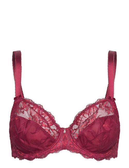 Se Fantasie Aubree Uw Side Support Bra 32 Dd Fantasie Burgundy ved Booztlet