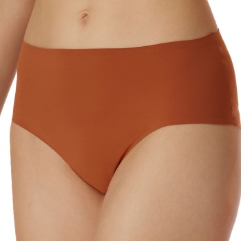 Schiesser Trusser Invisible Soft Maxi Brief Rustorange 36 Dame