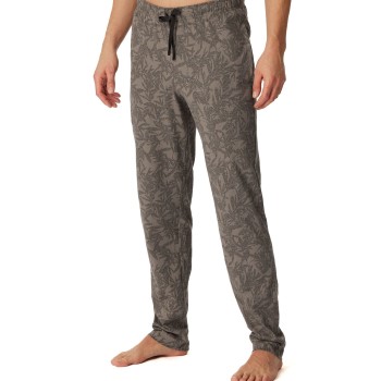 Se Schiesser Mix Plus Relax Long Pants Brun Mønster bomuld 58 Herre ved Timarco