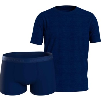 Tommy Hilfiger 2P Luxe Trunk And Tee Giftbox Marineblå Small Herre