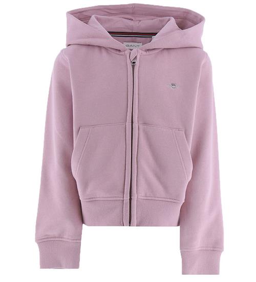 GANT GANT Cardigan - Shield - Lilac Lavender