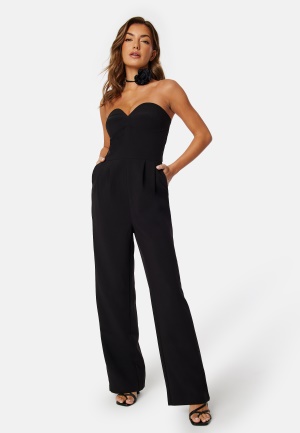 VERO MODA Haven Bandeau Jumpsuit Black 34