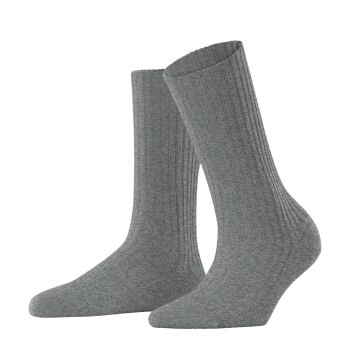 Falke KGaA Falke Strømper Women Cosy Wool Boot Socks Gråmelerad Str 39/42 Dame