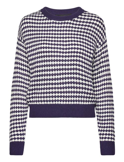 Vero Moda Vmgabi Ls O-Neck Pullover Ga Bf Vero Moda Blue