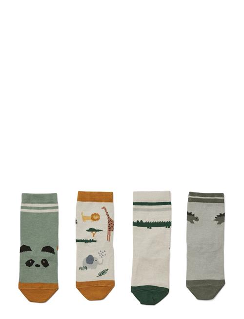 Liewood Silas Cotton Socks - 4 Pack Liewood Yellow