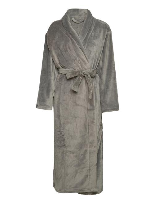 Se Missya Cornflocker Fleece Robe Long Missya Grey ved Booztlet