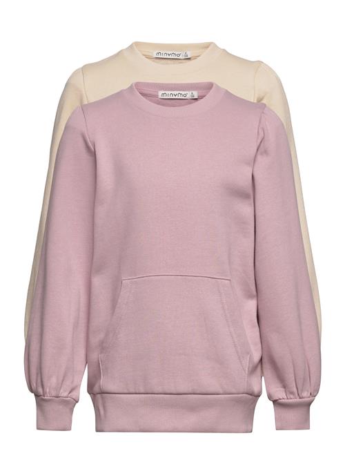 Se Minymo Sweat Shirt Girl Minymo Purple ved Booztlet