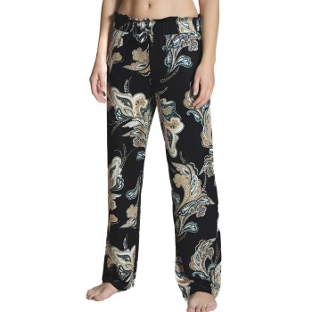 Calida Favourite Seduction Pants Sort blomstret XX-Small Dame