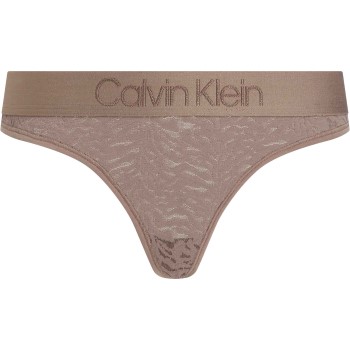 Calvin Klein Trusser Intrinsic Coordinate Thong Beige Large Dame