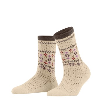 Falke KGaA Falke Strømper Norway Love Socks Sand Str 39/42 Dame