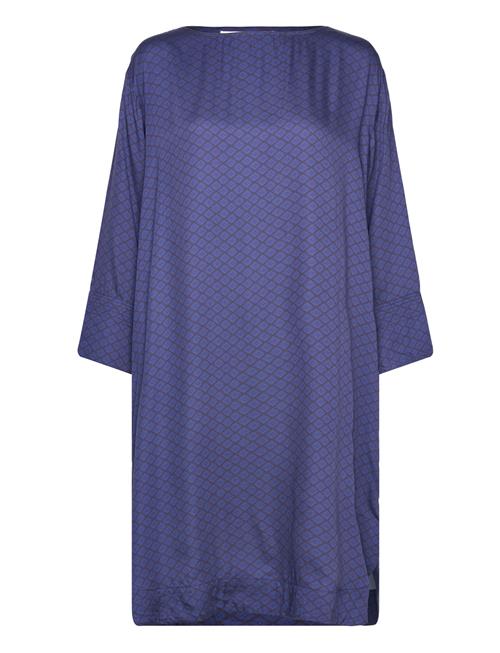 Beyond Dress Silky Moshi Moshi Mind Blue