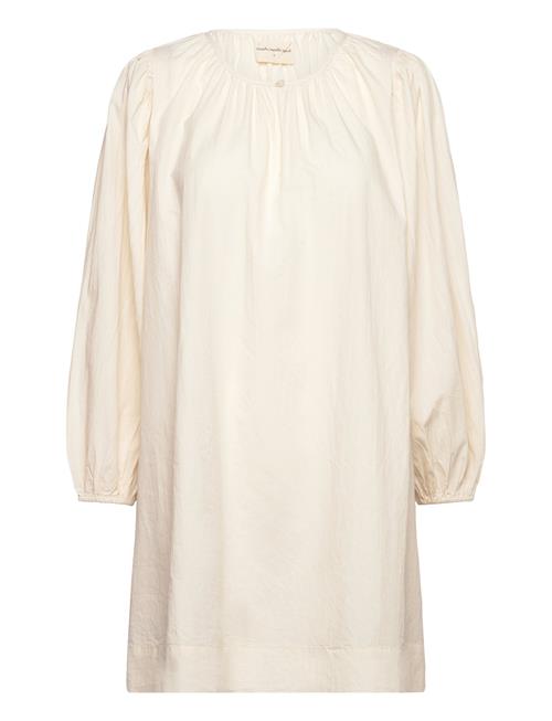 Se Moshi Moshi Mind Faith Tunic Dress Poplin Moshi Moshi Mind Cream ved Booztlet