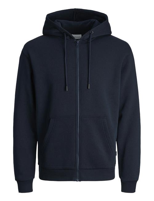 Se Jack & Jones Jjebradley Sweat Zip Hood Noos Jack & J S Navy ved Booztlet