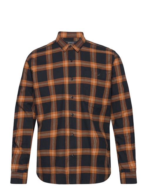 Peak Performance M Moment Flannel Shirt-145 Check Peak Performance Orange