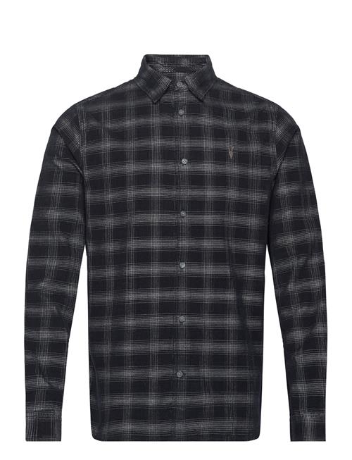 AllSaints Eastburn Ls Shirt AllSaints Black